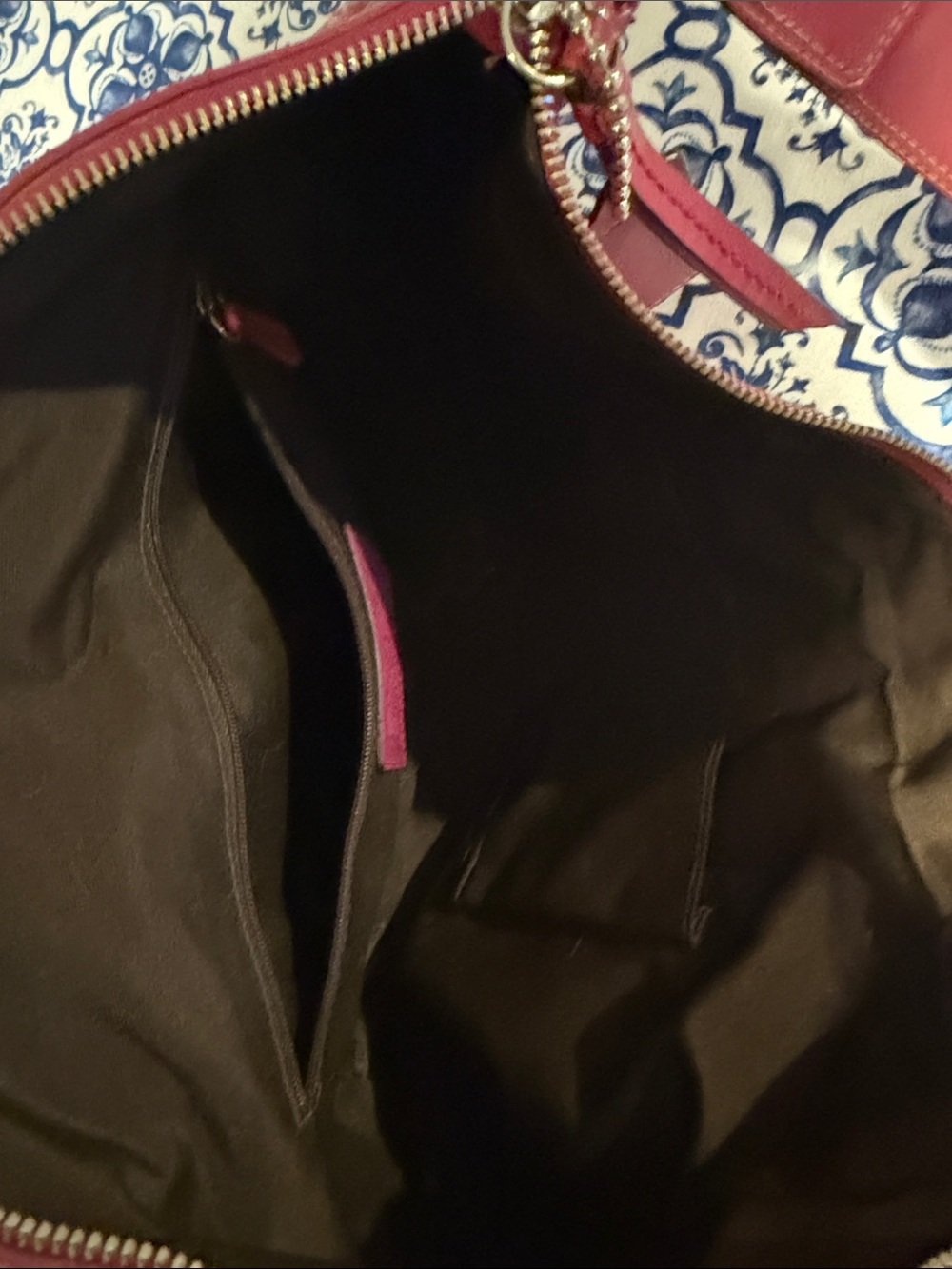 Coach Hot Pink Leather Shoulder Bag - Picture 3 of 3